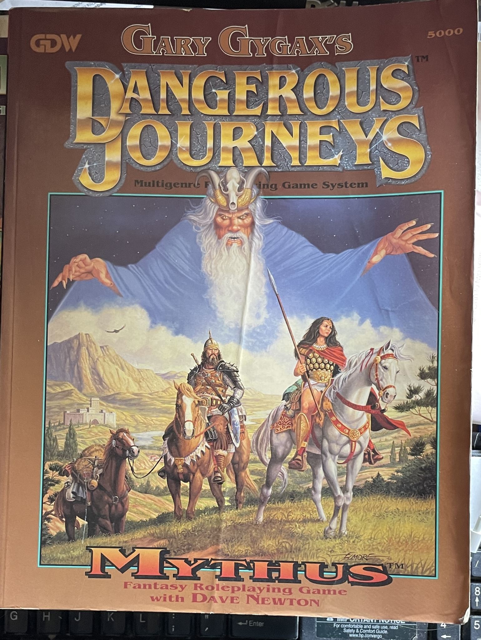 Mythus (Dangerous Journeays) by Gary Gygax